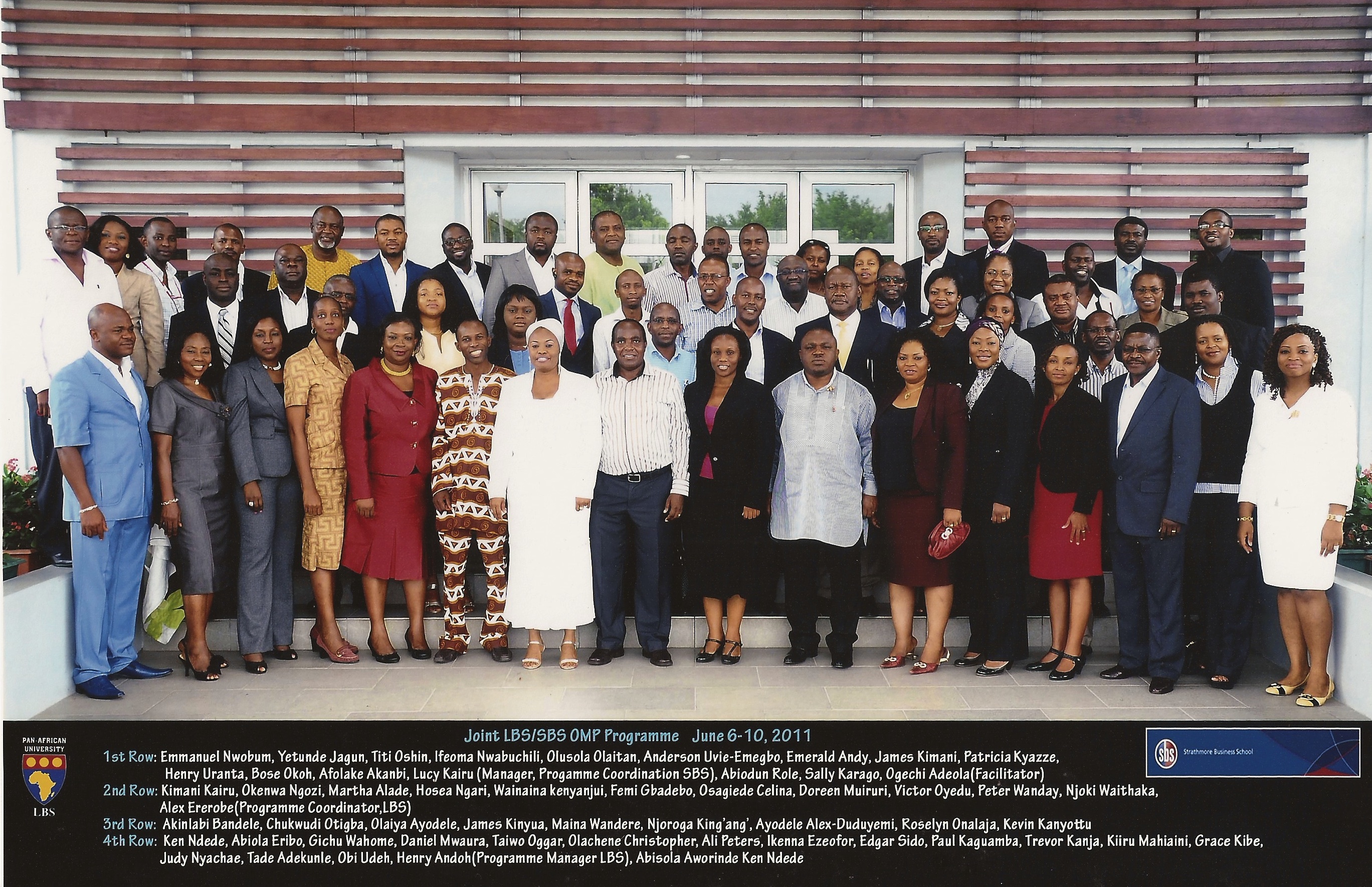 Dr. Anderson Uvie-Emegbo at Lagos Business School 2011