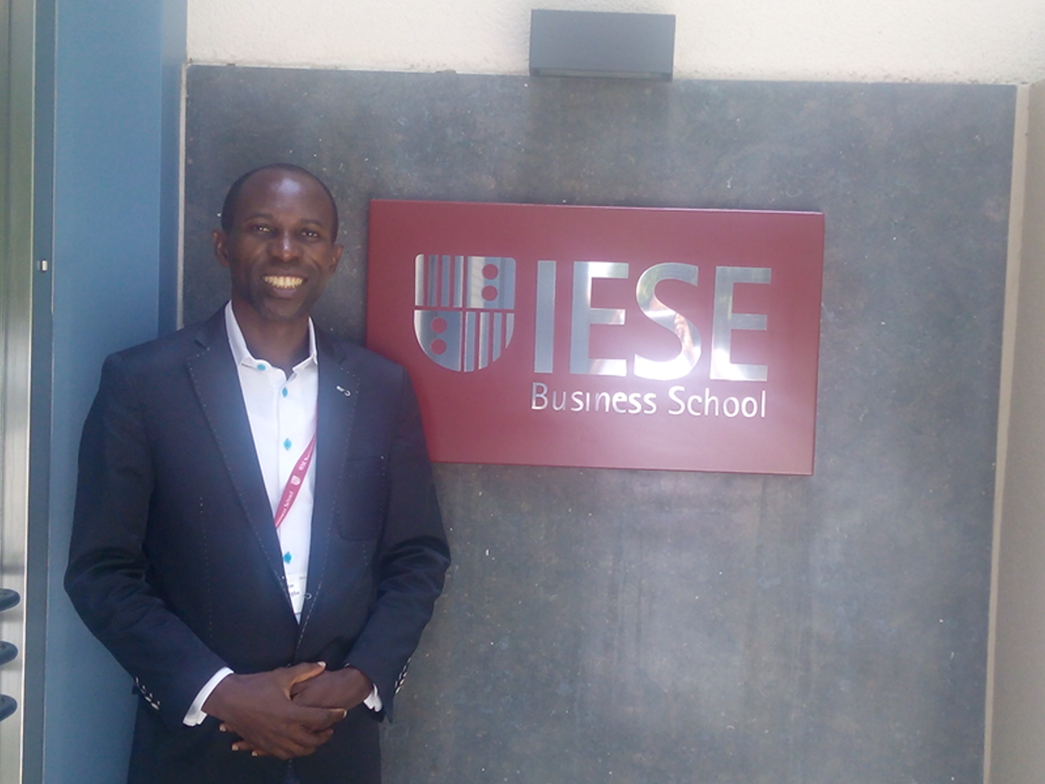 Dr. Anderson Uvie-Emegbo at IESE Business School 2014